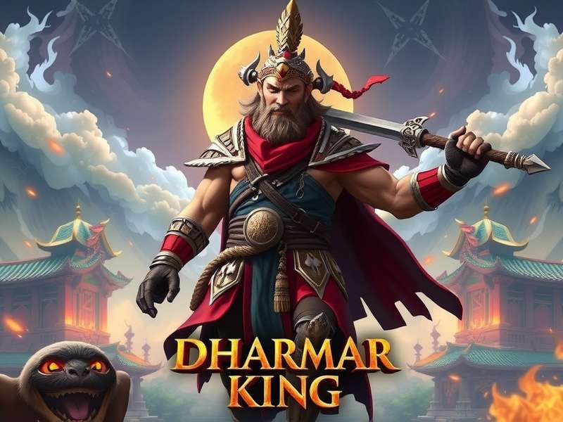 Dharma Warrior King Game Banner